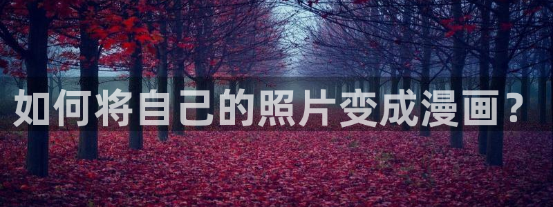 汗汗漫画韩漫入口：如何将自己的照片变成漫画？