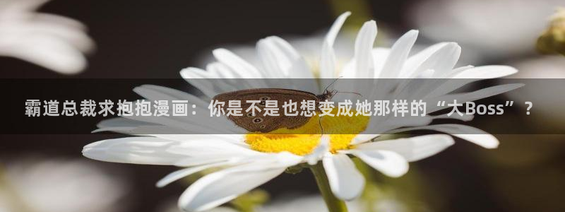 汗汗漫画免费视频：霸道总裁求抱抱漫画：你是不是也想变成她那样的“大Boss”？