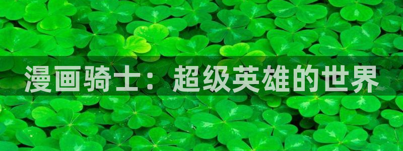 汗汗漫画的：漫画骑士：超级英雄的世界